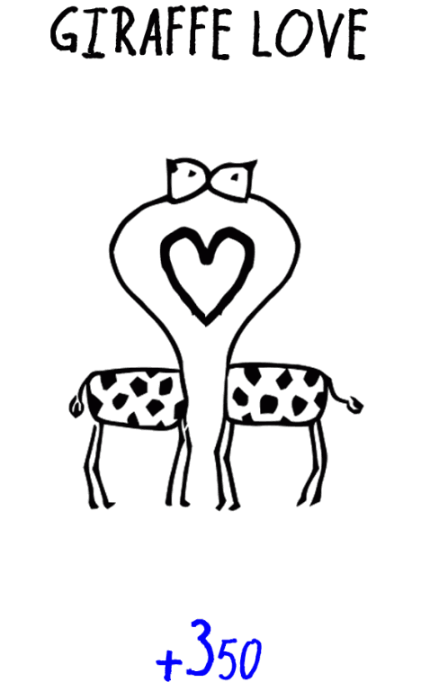 Giraffe Love - Sopio Vlogbrother Booster